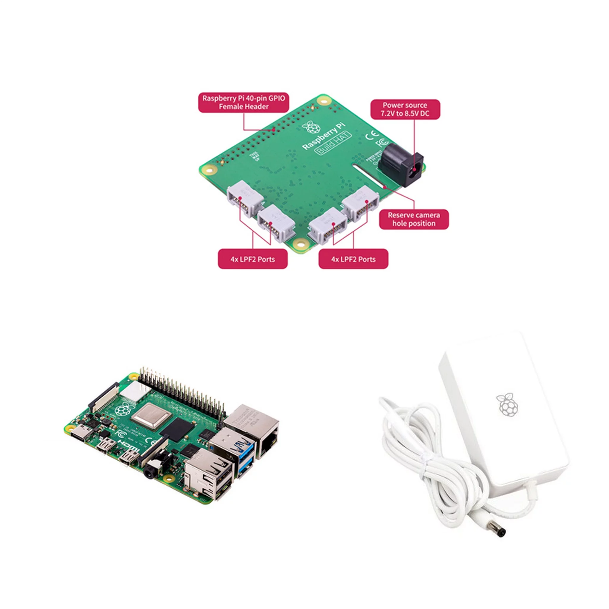 Raspberry Pi Build HAT Kit